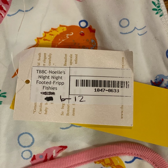 NWT Beaufort Bonnet Fishies Pajamas - Picture 4 of 5